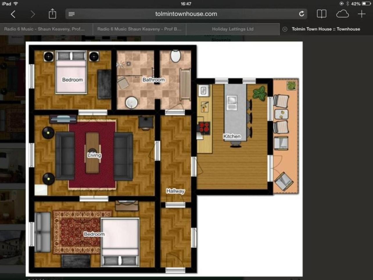 Tolmin Center Apartments Townhouse & Loft Ngoại thất bức ảnh